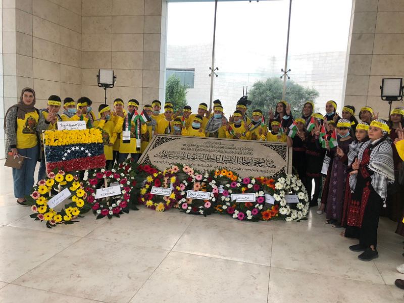 مؤسسة الاشبال والزهرات تحي الذكرى السنوية لاستشهاد القائد الخالد ياسر عرفات