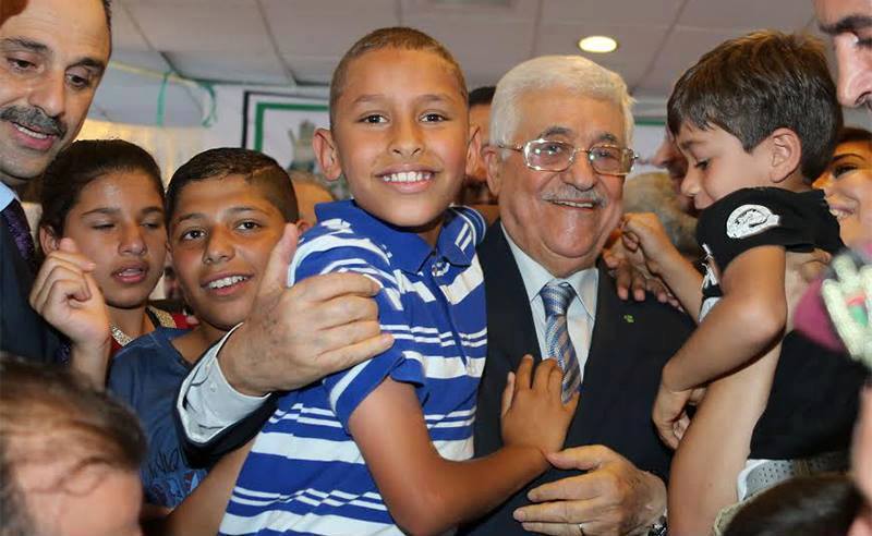 سياده الرئيس يوجه كلمه يكتب كلمه لاطفال فلسطين بمناسبة يوم الطفل الفلسطيني