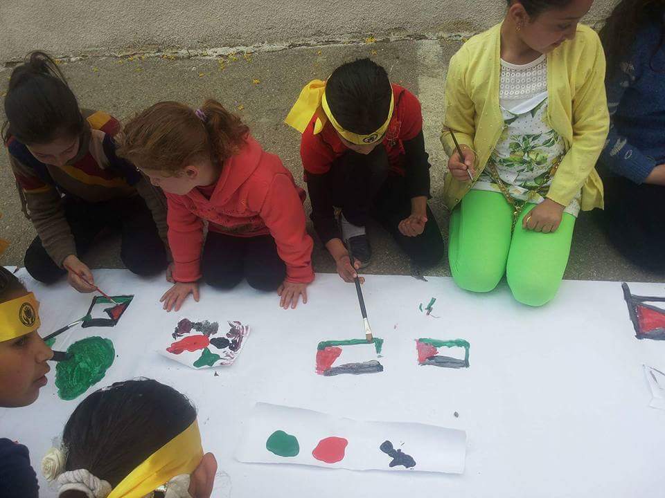 مؤسسة الاشبال والزهرات اقليم سلفيت منطقة الشهداء كفر حارس تحيي يوم الطفل الفلسطيني